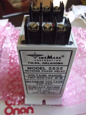 Time Mark Reverse Phase Relay Model 2532