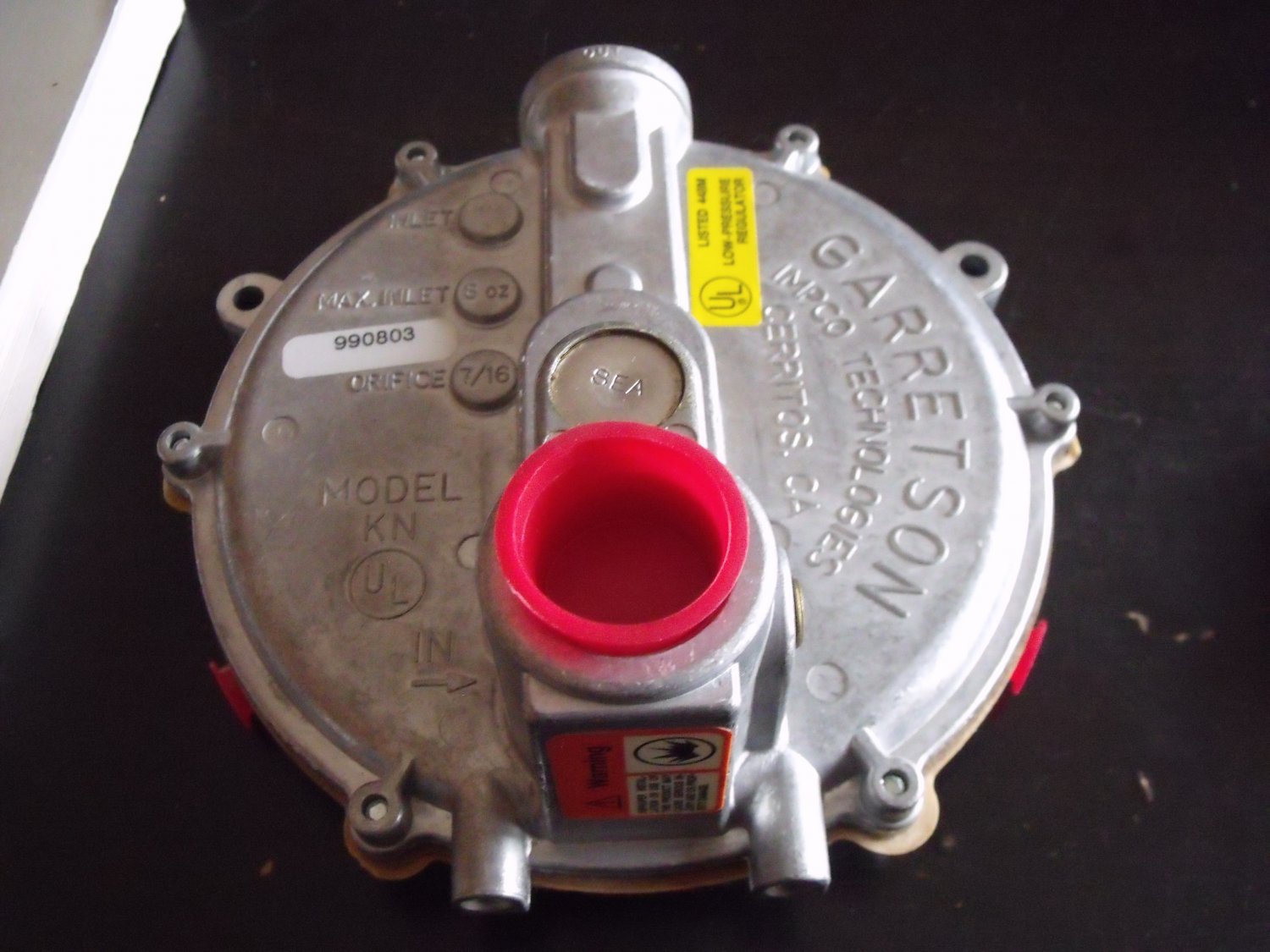 Onan By 148 0311 Gas Regulator Garretsonimpco Model Kn New 7999