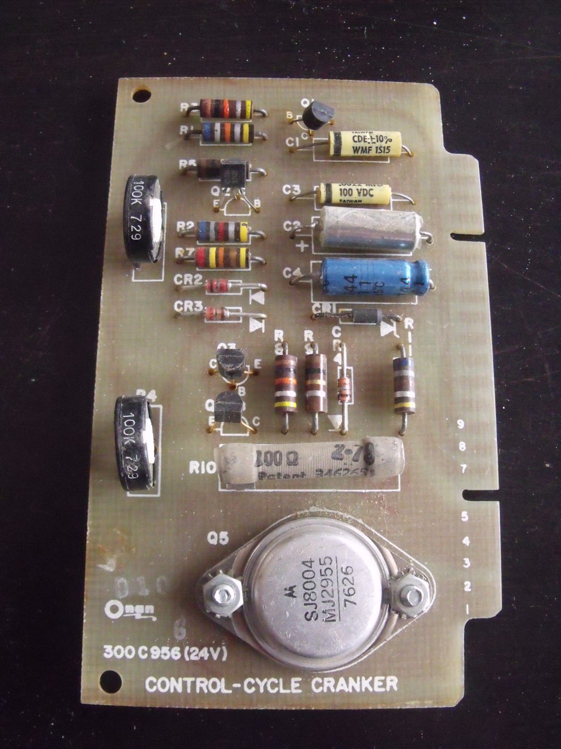 Onan 300-0956 PCB: Cycle Cranker, 24v YB, UR