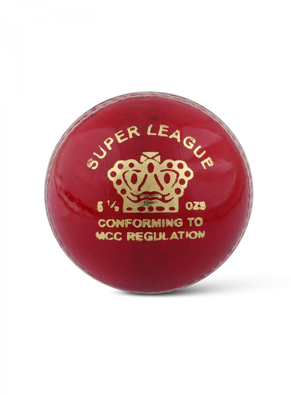 CA Leather Cricket Hard Ball Cricket Ball SUPER LEAGUE RED pack of 6
