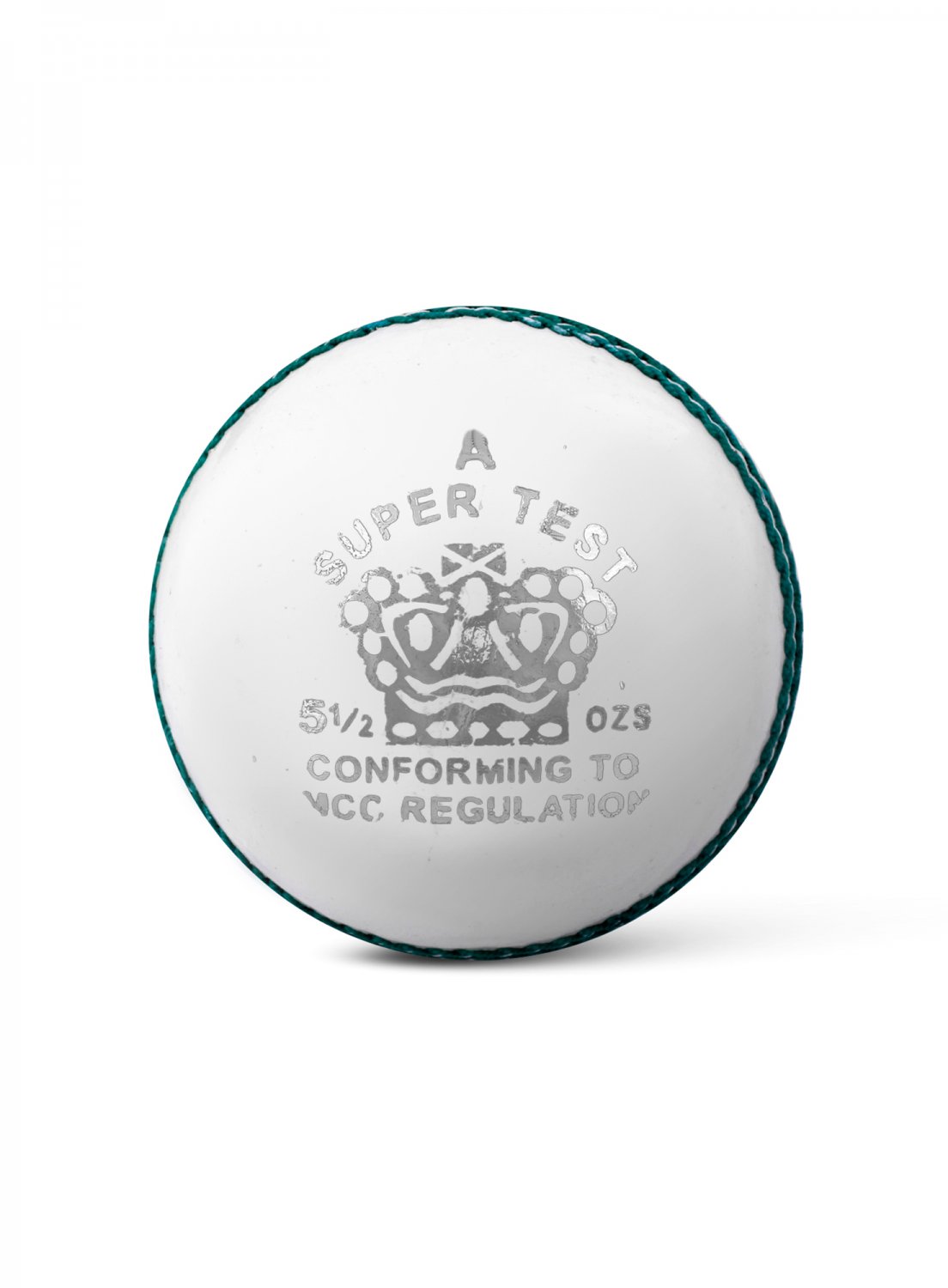 CA Leather Cricket Hard Ball Cricket Ball SUPER TEST White pack of 6