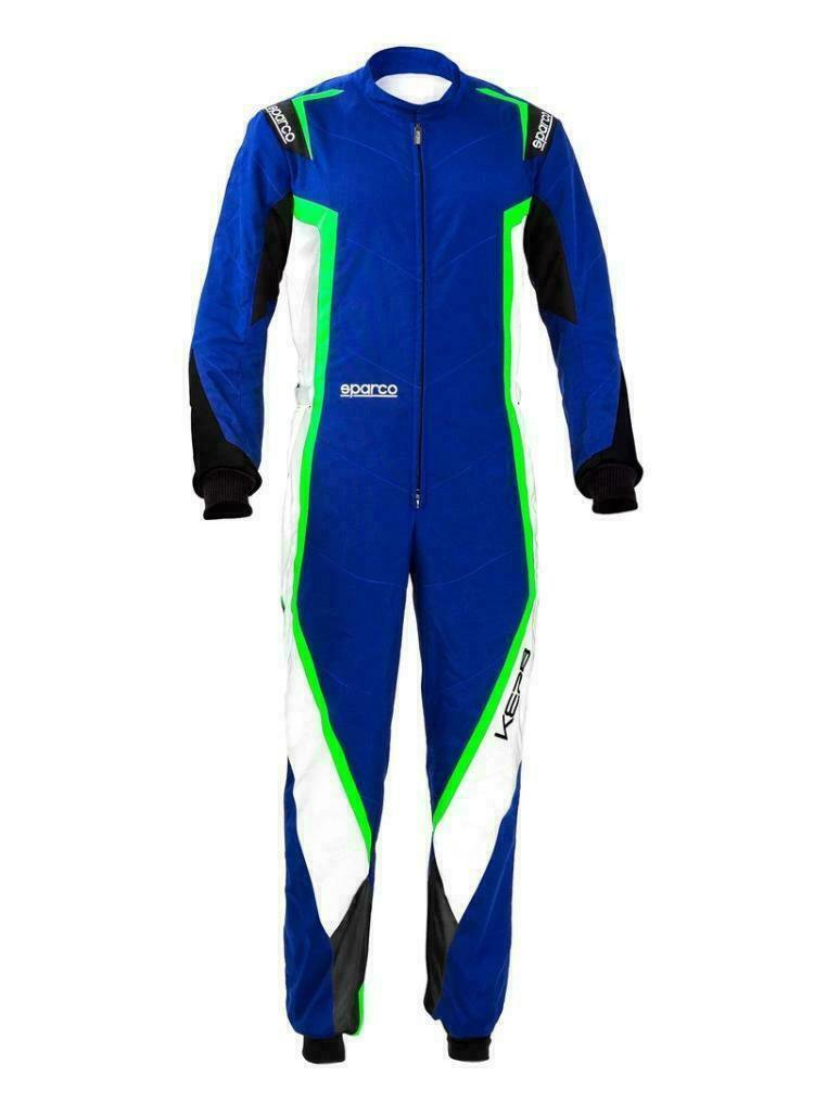 Go Kart Racing Suit Blue Suit CIK/FIA Approved With free shipping & Gifts