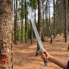25 inc Survival Sword, Tactical blade | Traditional Handmade Viking Sword Blade
