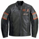 Harley Davidson Men's Eagle Motorcycle Motorbike Real Cowhide Leather Jacket