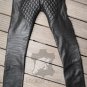 Genuine Calf Leather Gay Pant Motorbike Padded Pant