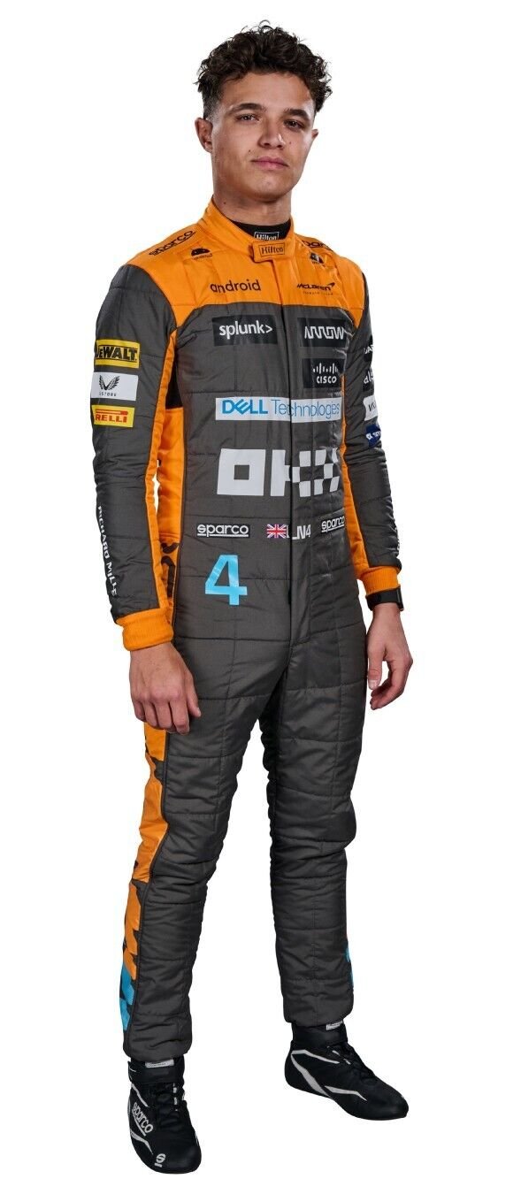 Macleran Lando Norris 2023 go kart/karting F1 race suit