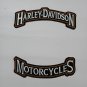 HARLEY ROCKERS WILLIE G. Eagle Motorcycle Jacket Vest BACK PATCH large 3 pcs Set