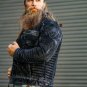 Premium Cow Hide Wax Leather Jacket For Men/Biker Style with Route66 Embossing