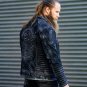 Premium Cow Hide Wax Leather Jacket For Men/Biker Style with Route66 Embossing
