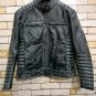 Premium Cow Hide Wax Leather Jacket For Men/Biker Style with Route66 Embossing