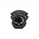 Harley-Davidson Patch 4 in. Embroidered Willie G. Skull Emblem Iron-On Patch