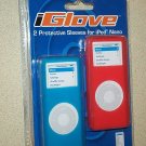 2 Blue & White Iglove Apple Nano Case Skin Cover Sleeve