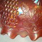 Fenton Grape & Cable Persian Medallion Carnival Bowl
