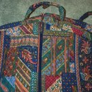 Vera Bradley Rare Retired Medley Patchwork Style Garment Bag