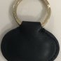 Black Leather Gianni Versace Key Chain In Original Box Authentic