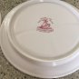 2 Shenango Roselyn Pink Castle Transferware Grill Plates Excellent
