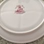 2 Shenango Roselyn Pink Castle Transferware Grill Plates Excellent