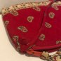 Vera Bradley Rare Retired Apple Red Petite Bag