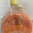 Vintage Souvenir of Florida Plastic Orange Slice Coaster Set Never Used