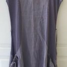 Matilda Jane Ladies Lavender Tie Pocket Sleeveless Dress Size Medium New