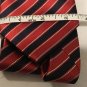 Brioni Hand Made Red Stripe Italian Silk Cotton Mens Luxury Neck Tie