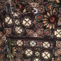 Vera Bradley Retired Rare Brown Canyon Backsack Book Bag Tote Bag New