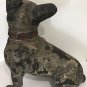 Antique Heavy Cast Iron Hubley Boston Terrier Dog Figure Door Stop