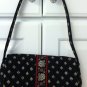 Vera Bradley Rare Classic Black Retired Jilly Small Bag