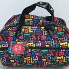 Vera Bradley Rolling From A To Vera Duffel Carry On Travel Luggage Suitcase