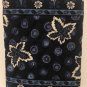 Vera Bradley Retired Rare Blue Coin Cotton Fabric Book Cover