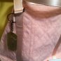 Christian Dior Rose Clair Quilted Microfiber Cannage Handbag Never Used