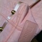 Christian Dior Rose Clair Quilted Microfiber Cannage Handbag Never Used