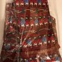 Museum Artifacts Penguin All Silk Tie Christmas Holly Never Used