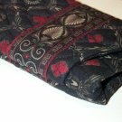 Retired Vera Bradley Rare Black Laurel Eyeglass Case