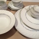43 Piece Set Modern China and Table Institute Heritage 5575 All Excellent!