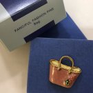 Avon Pink Handbag Fanciful Fashions Pin In Original Avon Box
