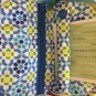 New Vera Bradley Retired Rare Capri Blue Mini Jewelry Roll