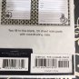 Vera Bradley While We're Away Note Pad Babysitter's Book Twirly Birds Navy Blue
