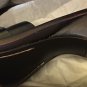 Frye Black Leather Ring OBS Slide On Sandals 7 M Original Box Never Worn
