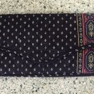 Vera Bradley Retired Very Rare Early Flap Curling Iron Cover Black Pattern