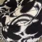 Vera Bradley Night & Day Reversible Black White Tote Bag Excellent Condition