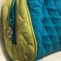 Retired Rare Vera Bradley Key Lime Turquoise Large Cosmetic 8â X 6â