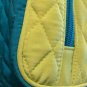 Retired Rare Vera Bradley Key Lime Turquoise Large Cosmetic 8â X 6â