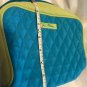 Retired Rare Vera Bradley Key Lime Turquoise Large Cosmetic 8â X 6â