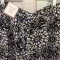 New Chico's Black White Ultimate Fit Palazzo Pants Size 00 Regular Polyester