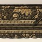 Retired Vera Bradley Rare Java Brown Brush Pencil Case