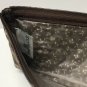Retired Vera Bradley Rare Java Brown Brush Pencil Case