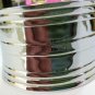 Lia Sophia Integer Cuff Bracelet Retired Polished Silver $64 RV