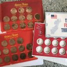 2 Sets Shell Oil States Of The Union Brass Coins Sets