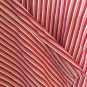 Foxcroft Red Striped Long Sleeve Blouse Shirt Women's Size 8 Wrinkle Free
